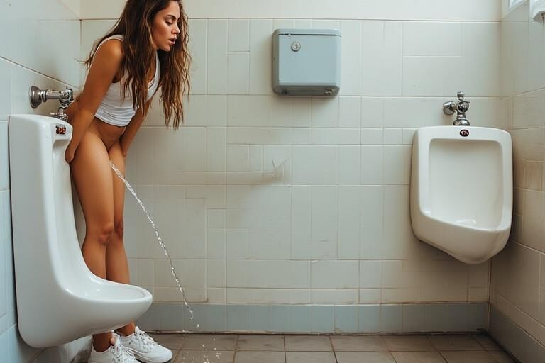 Some Urinal/Some Golf/Some Chef's Choice Pissing/Peeing
