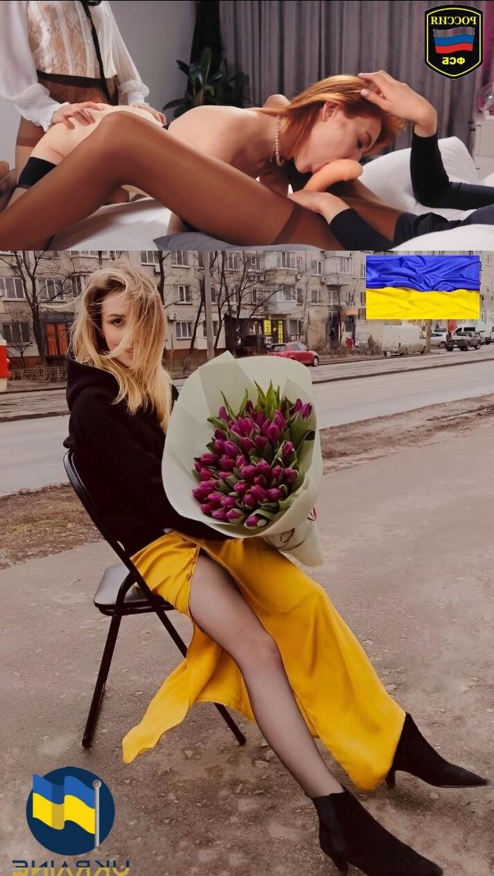 Les lesbiennes de sécurité russe interrogent l'espion ukrainien