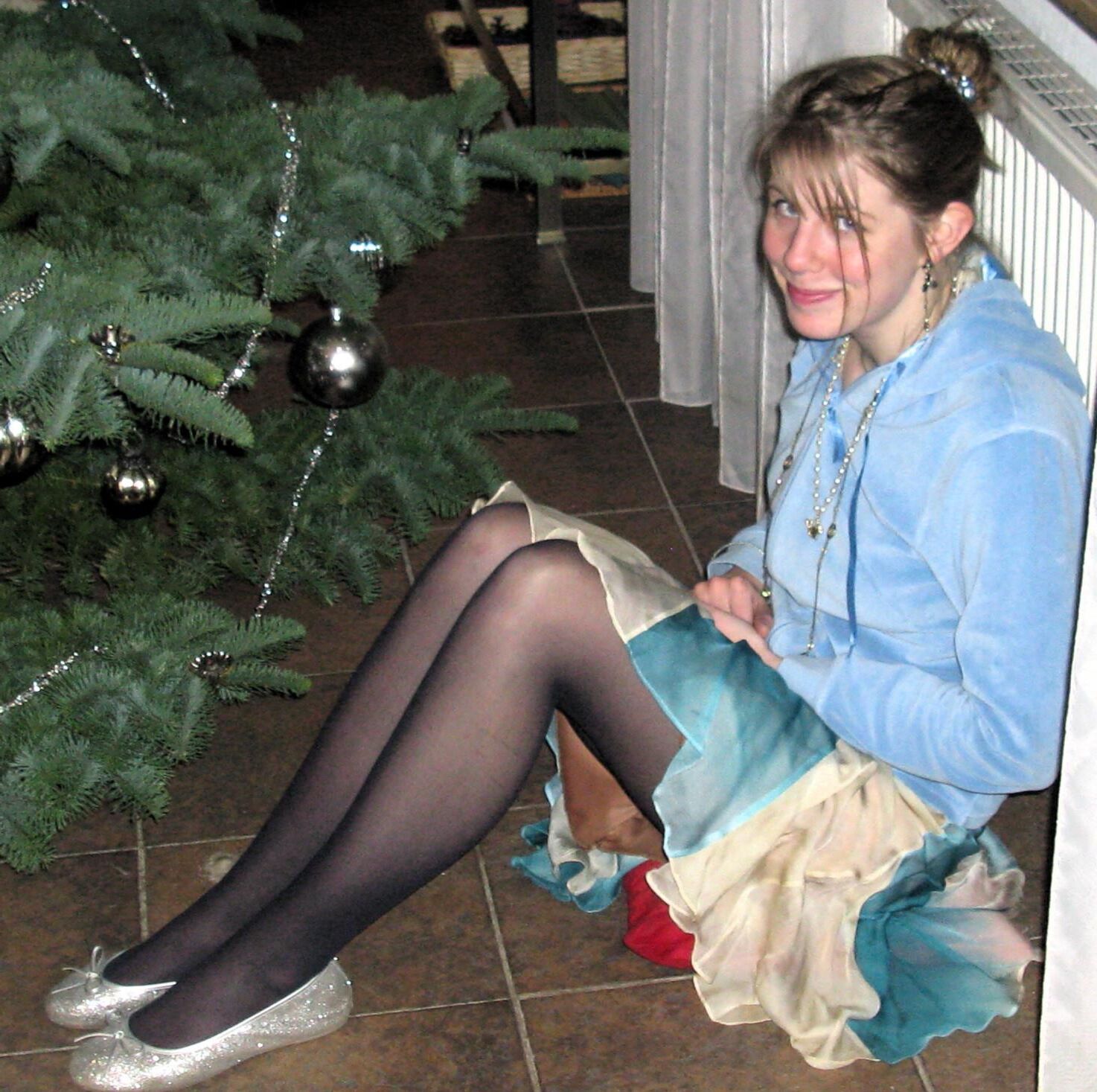 Black pantyhose sluts 