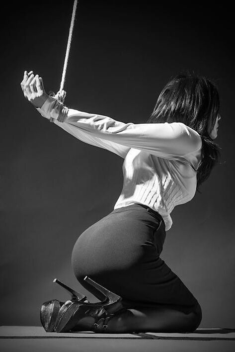Females in Clothes in Bondage 