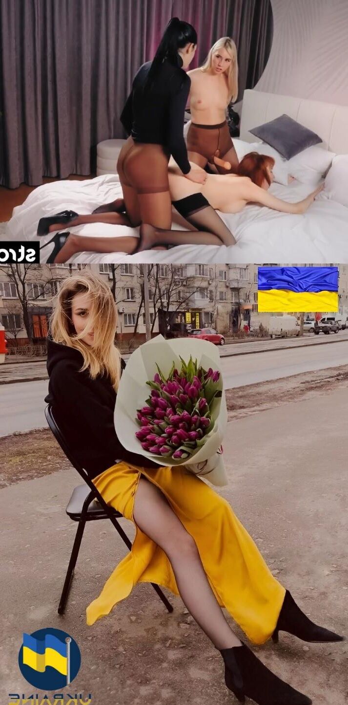 Les lesbiennes de sécurité russe interrogent l'espion ukrainien