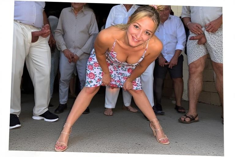 La femme aime quand son mari regarde