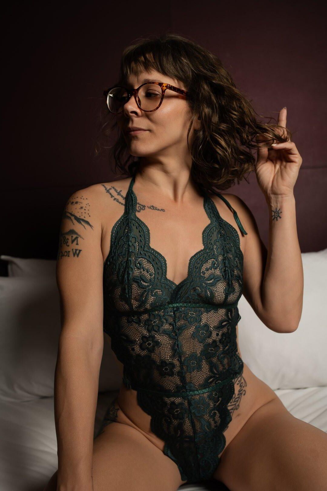 Os óculos também são sexy