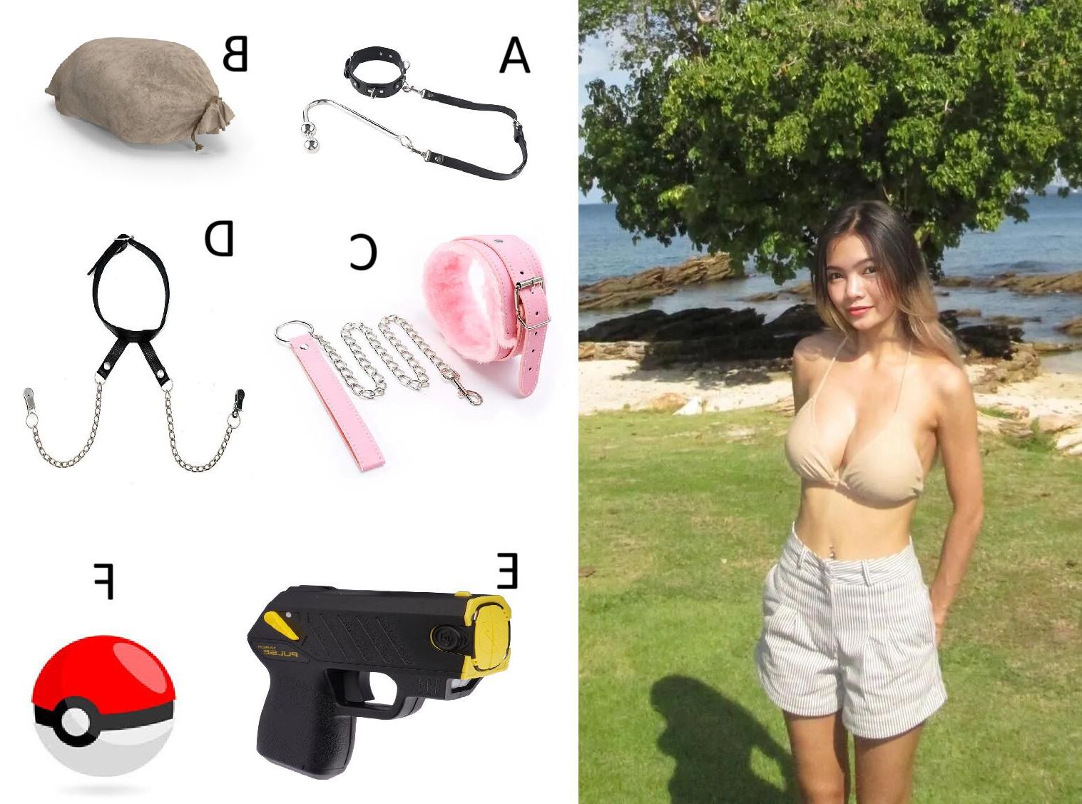 O que você usaria em mim?